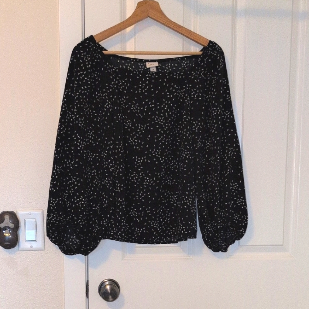 A New Day Floral Blouse